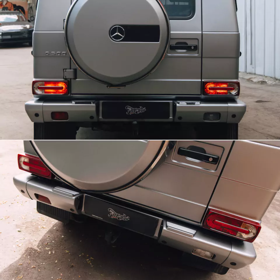 Кузовной ремонт, борьба с коррозией и попадание в матовость для 1 из 50 Mercedes G-Class